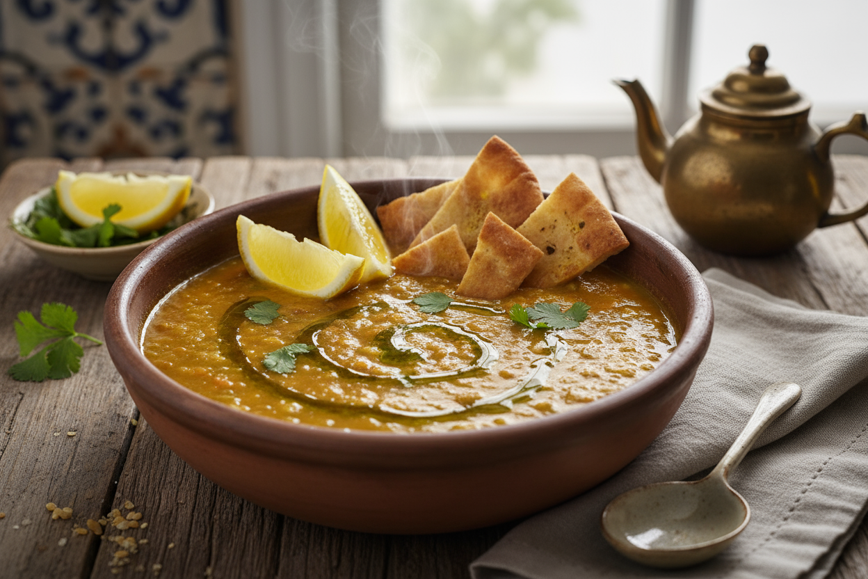 lentil soup labanese